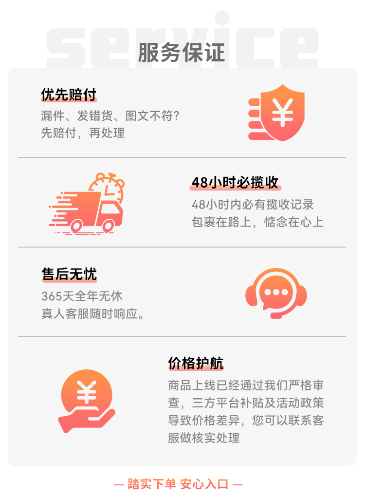 服务保证